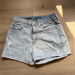 Wild Fable Light Blue Distressed Jean Shorts